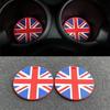2Pcs Car Cup Holder Non-slip Mat For Mini Cooper Countryman Clubman R55 R56 R60 F55 F60 Silicon Waterproof Pad Auto Accessorie