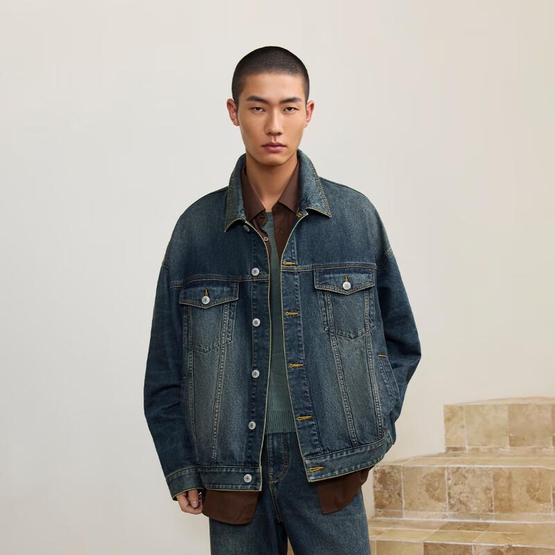 JACK&JONES Men's Autumn Denim Jacket