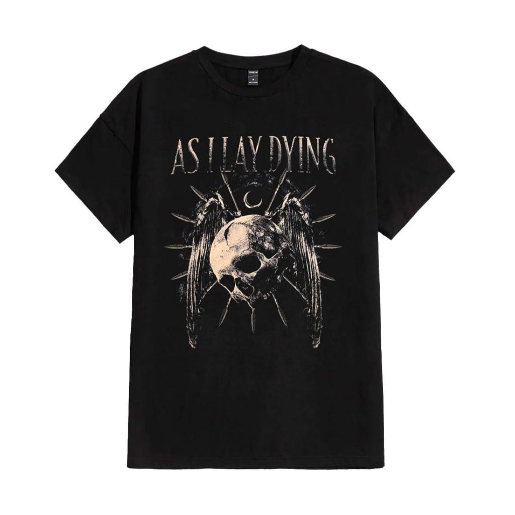 2026 As I Lay Dying Cotton Band Shirt Unisex Summer Short Sleeve Fashion Brand Tee Luxury Casual Vintage