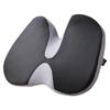 Memory Foam Sit Bone Relief Seat Cushion for Butt Lower Back Hamstrings Hips Ischial Tuberosity Reduce Fatigue for Chair