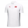 Sports Lifestyle Series Solid Color Breathable Pullover Polo Shirt Unisex Polo Shirts Snow-White 452330103-1