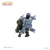 Cavico Choipla Series Armored Trooper Votoms ATM-09-ST Scopedog Round Mover Equipped Space Combat Version, Approximately 45mm Tall, Non-Scale Plastic