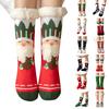 Christmas Women Cotton Socks Print Thicker Floor Socks Carpet Socks