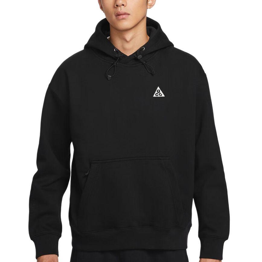 Nike ACG Solid Color Hooded Pullover Fleece Long Sleeve Sweatshirt Men Sweatshirt DZ3393-011