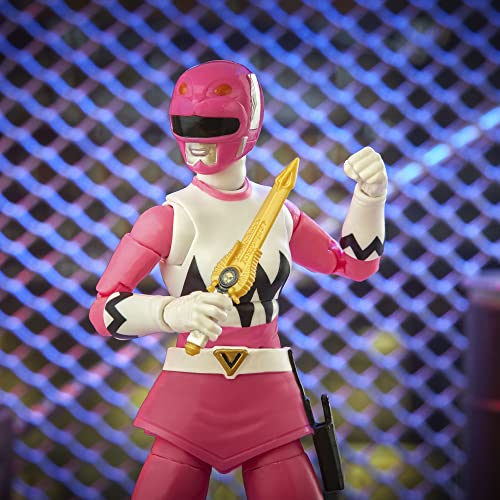 Power Rangers Lightning Collection Lost Galaxy Розовый Рейнджер 6-дюймовая Коллекционная Фигурка Премиум-класса с Игрушечными Аксессуарами, для Возраста от 4 лет