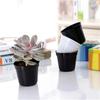 20pcs Mini Flower Pot Plastic Plant Grow Pot New Plant Container  Office