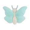 Apricot Lamb Blue Butterfly Plush Toy for Kids, Soft and Cute Fluffy Blue Butterfly for Girls and Boys, 19cm