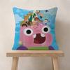 Cartoon CClarence fun  pillow cover sofa cushion cover home room decoration children gift