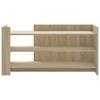 Coffee Table Sonoma Oak 100 x 50 x 50 cm Particleboard