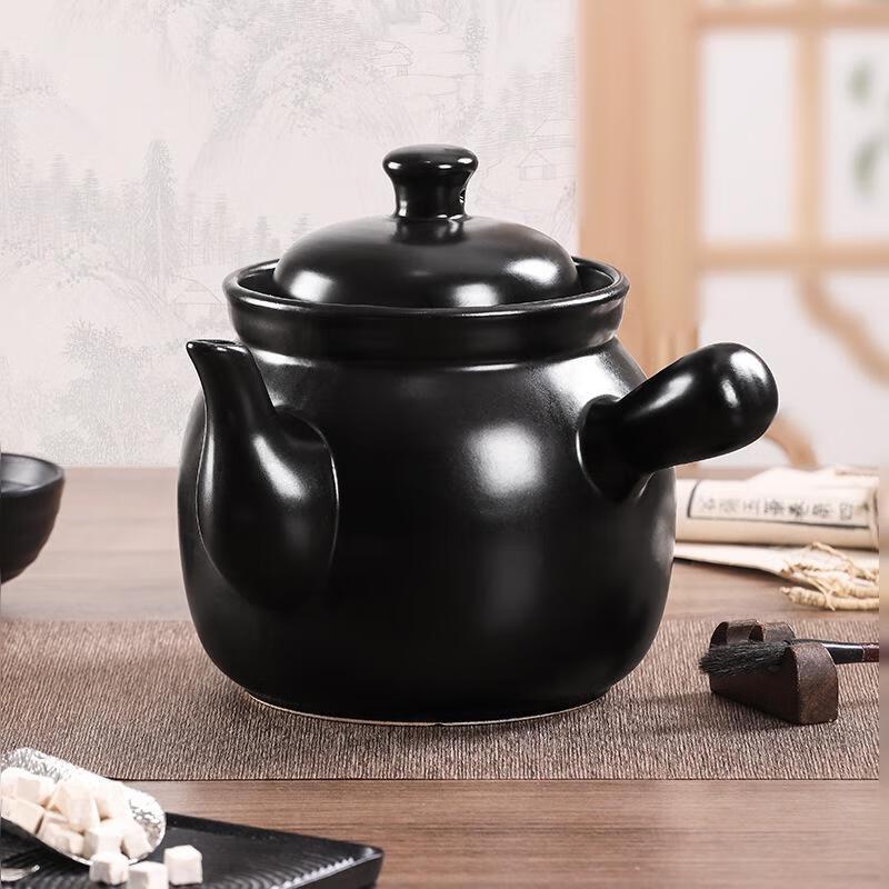 JINGRX Traditional Ceramic Herbal Medicine Pot
