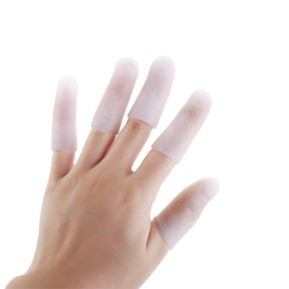 For Protect Cracked Skin Finger Separator Bunion Corrector Silicone Toe Separator Finger Protector