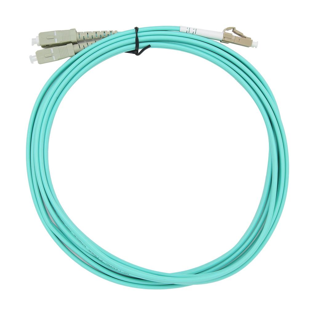 Optical Cable MultiMode DualCore LC UPC SC UPC Optic Fibre for Data Transmission.