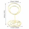 20Pc Stable Picture Holder Gold/Rose Gold Place Card Holder  Wedding Centerpieces