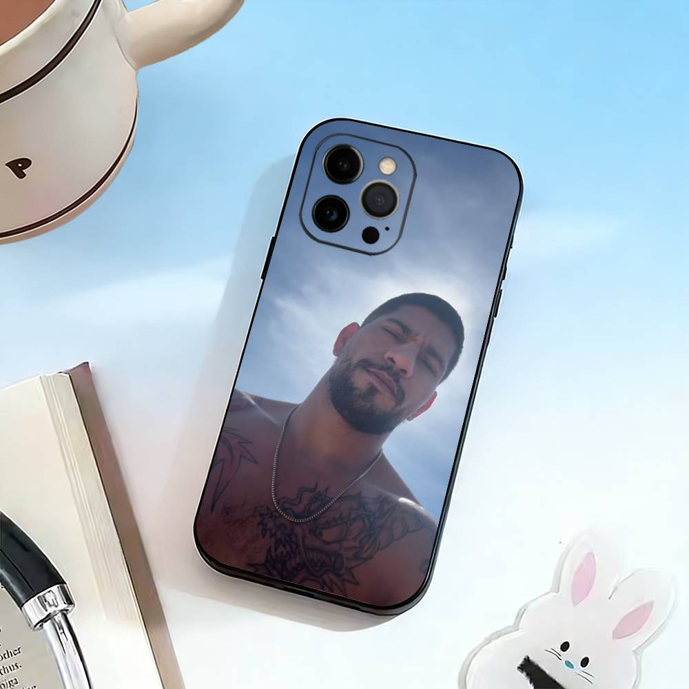 D-Fighting Pereira Alex   Phone Case For iPhone 17,16,15,14,13,12,11 Plus,Pro Max,XS,Soft Silicone Black Cover