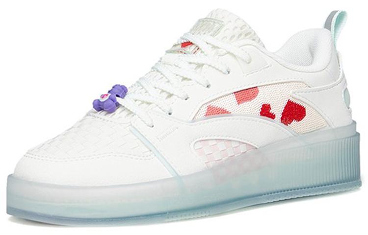 Women's Sneakers Anta Life Collection Low top Skateboard Shoes Women's White Red Blue