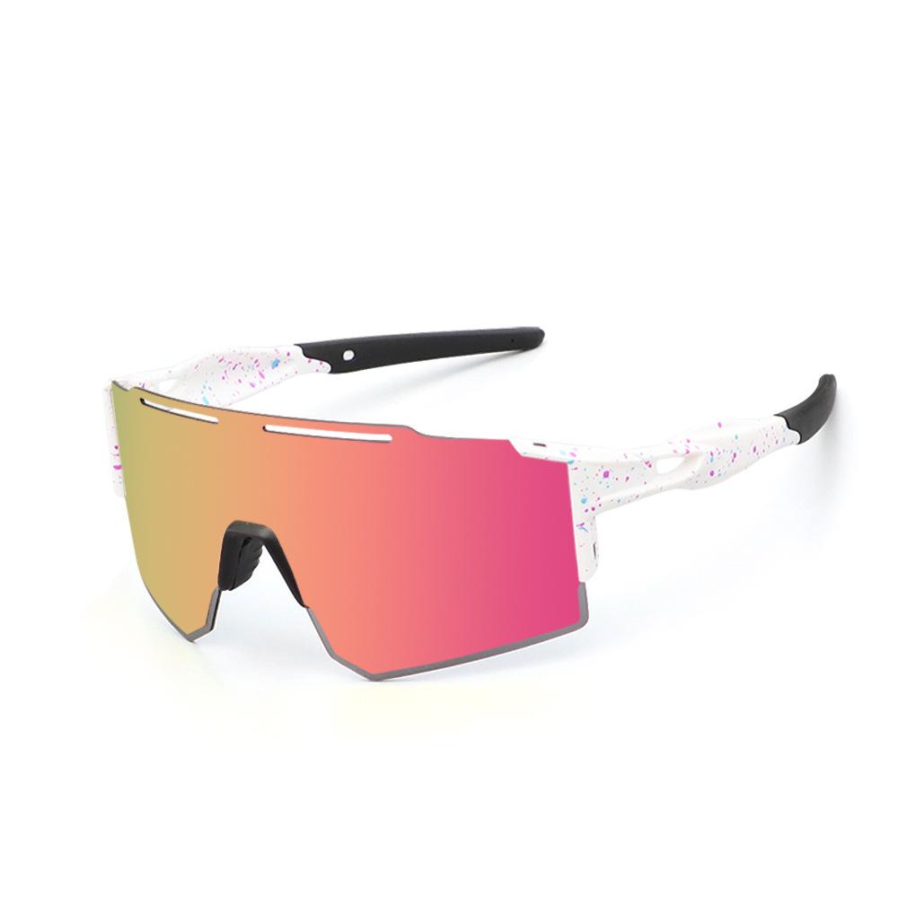 Cycling glasses, bicycle running UV protection glasses, motorcycle windproof glasses UV Unisex polarized sunglasses