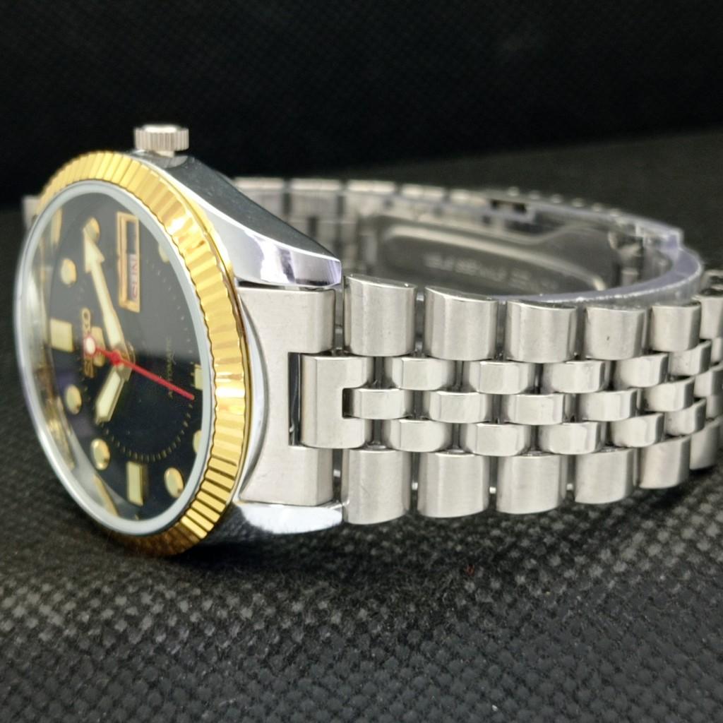 ВОССТАНОВЛЕННЫЕ ВИНТАЖНЫЕ SEIKO ПРОЗРАЧНАЯ ЗАДНЯЯ ЧАСТЬ ЯПОНИЯ МУЖСКИЕ АВТОМАТИЧЕСКИЕ ЧАСЫ a304930-9