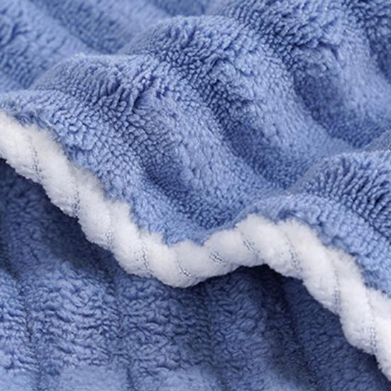 3Pcs/Set Absorbent Bath Towel Large Coral Velvet Bath Wrap Towel Hair Hat Set Lint-Free Shower Drying Wrap for Bathroom Gym Beach Travel