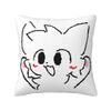 Warm Home Boykisser Silly Catdecor Pillowcase Accessories Pillow Covers Square Multiple Sizes