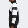 Adidas Originals Color Block Zip-Up Sports Jacket Men Jackets Black CE2234