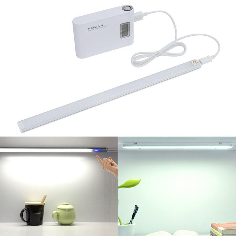 Портативная светодиодная USB-сенсорная лампа для настольного компьютера, лампа для чтения для домашнего использования, белая
