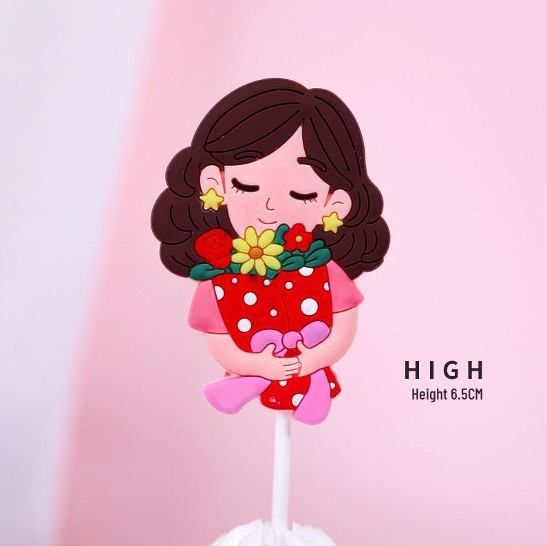 Украшение торта ко Дню матери: Милые елочные игрушки «Мама и лучшая подруга» - Утка-звезда интернета, подключаемая к розетке.