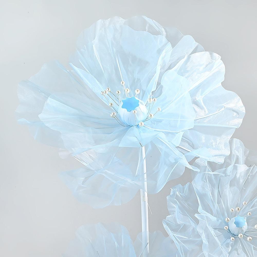 40/50cm Fake Flower Hollow Artificial Flowers Window Display Big Simulation Flower Wedding