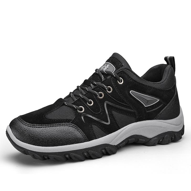 Men's Shoes Autumn New Casual Sports Shoes Men's Outdoor Waterproof, Non-slip and Wear-resistant Thick-soled Hiking Hiking Shoes