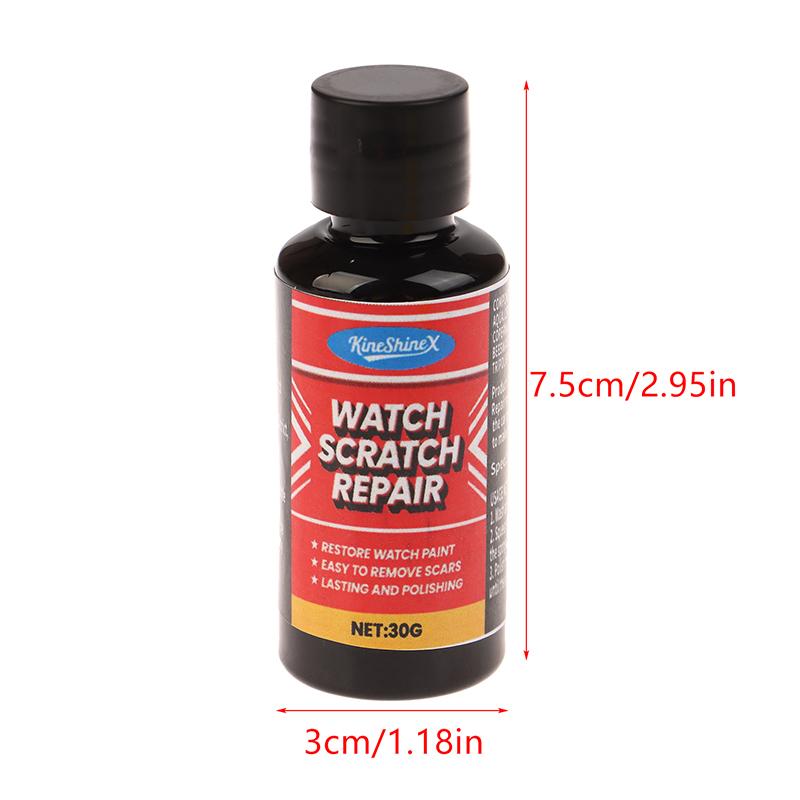 Quick Scratch Repair Polish Cream With Sponge Multi-Surface Restorer For Watches Jewelry Stainless Steel Metal Oxidation Remover