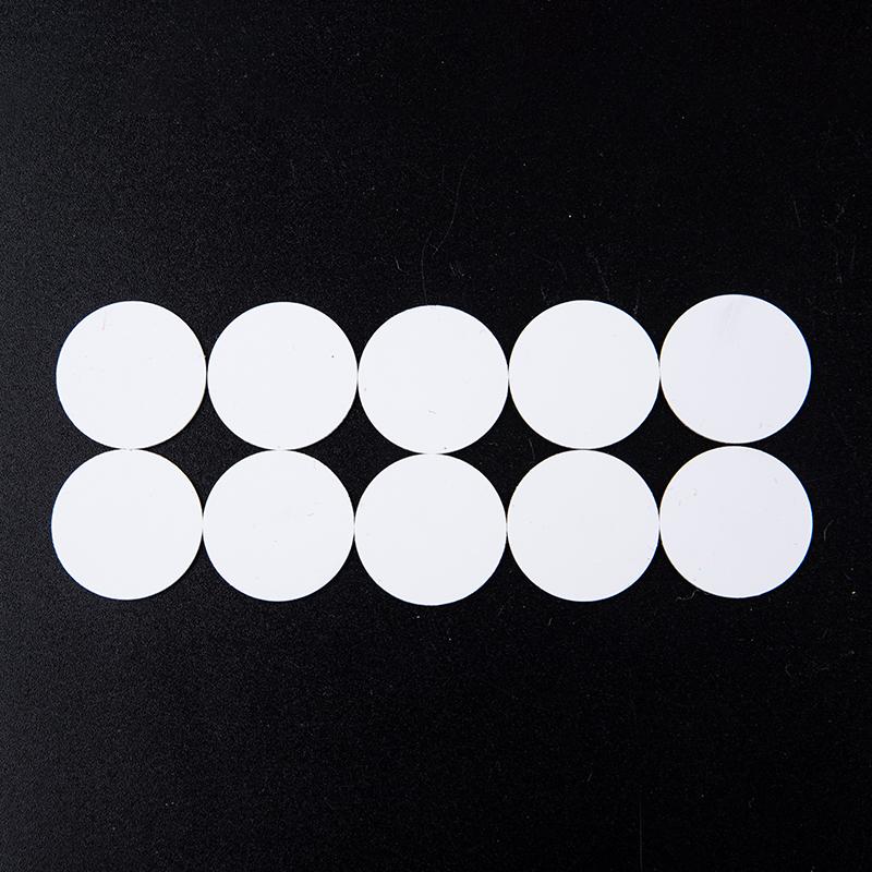 10 шт. NFC монеты Ntag215 ПВХ 25 мм круглые бирки 13,56 МГц карты для устройства Amiibo