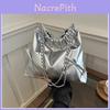 2024 New Spring Stylish Shoulder Crossbody Bag For Women Chic Street Style Pu Bucket Bag In Black/brown/silver/white