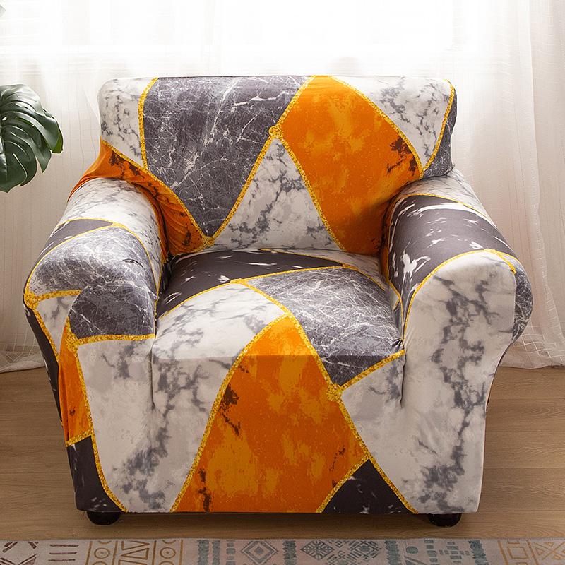 Чехол на кресло, эластичный чехол для дивана, хлопковые эластичные чехлы для дивана для гостиной, чехол Copridivano для одного дивана, чехол для дивана