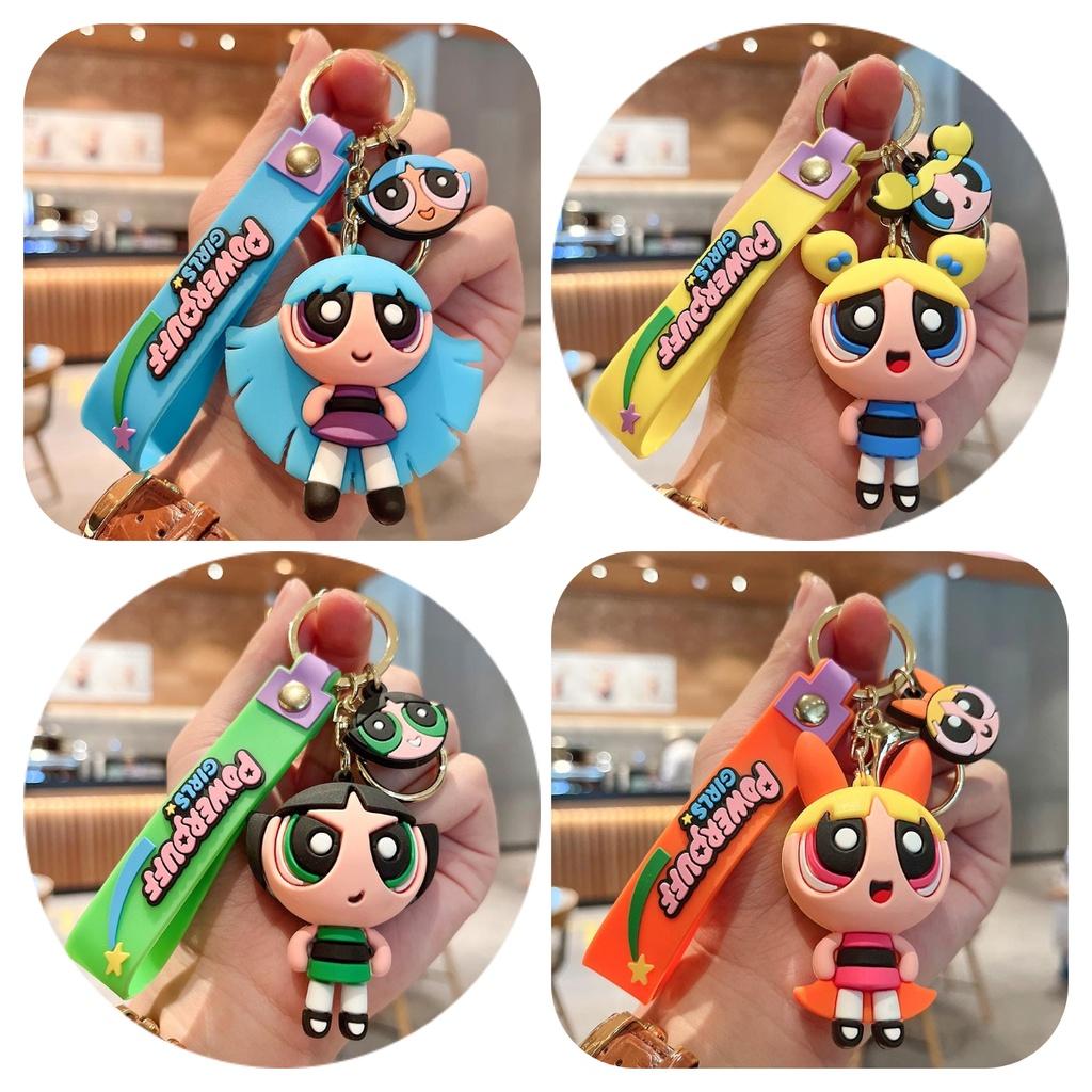 Мультяшный брелок-подвеска из силикона в виде летающей женщины-полицейского для студентов, пар, автомобилей, сумок и подарков