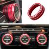 Air Condition Knob Trim  Ring Climate Control Adjust Button Cover For Volkswagen VW Golf MK7 Tiguan Passat B8 T-ROC Atlas Ateca