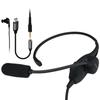 SOUNDWARRIOR Neckband Headset Neck Microphone Wired Single Earphone Made In Japan with Adapter USB-C SW-NS1-USB