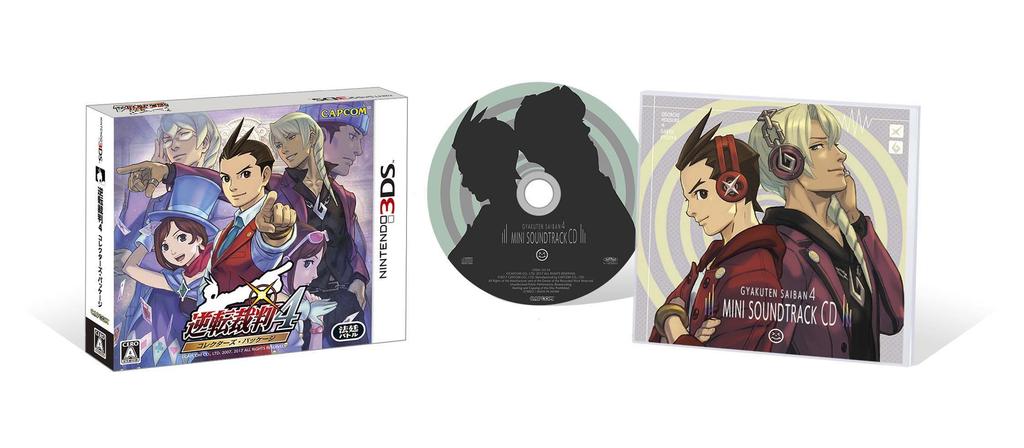 Ace Attorney 4 Package 3DS Коллекционный -