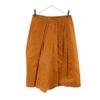 Long Skirt 40 Brown Side Zip Women Used