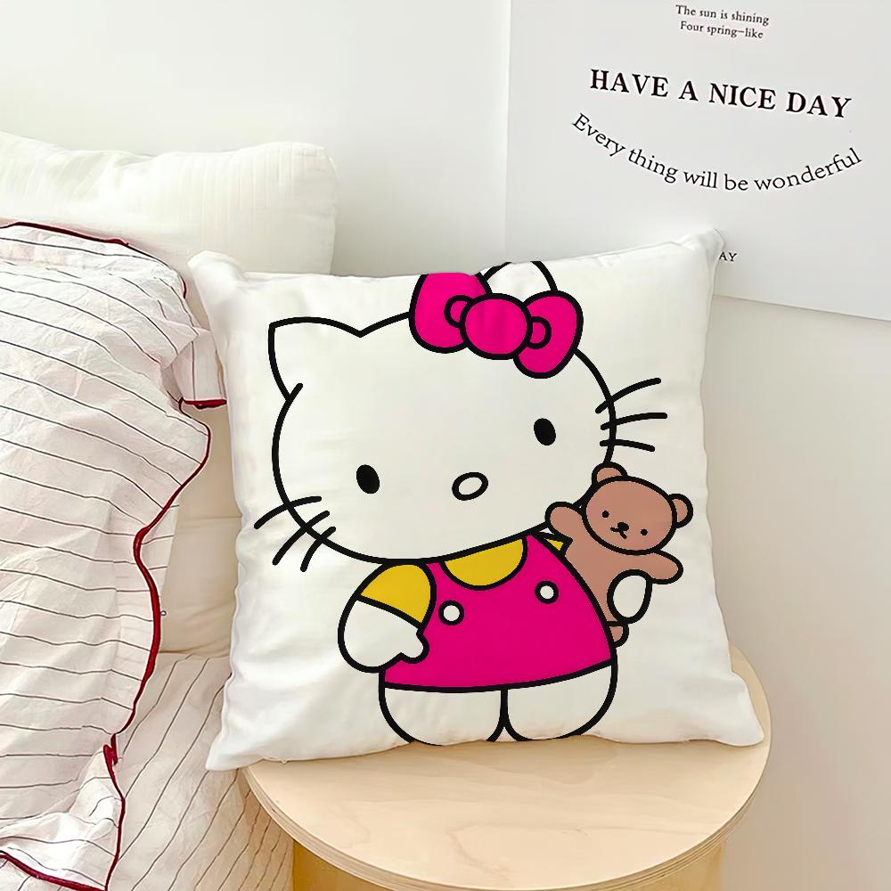 Мультяшное искусство милый кот h-HelloKitty SRO наволочка мягкая наволочка для дивана гостиной домашнего офиса Декор Защитные чехлы