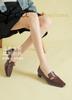 Women's Top Layer Cowhide Loafers
