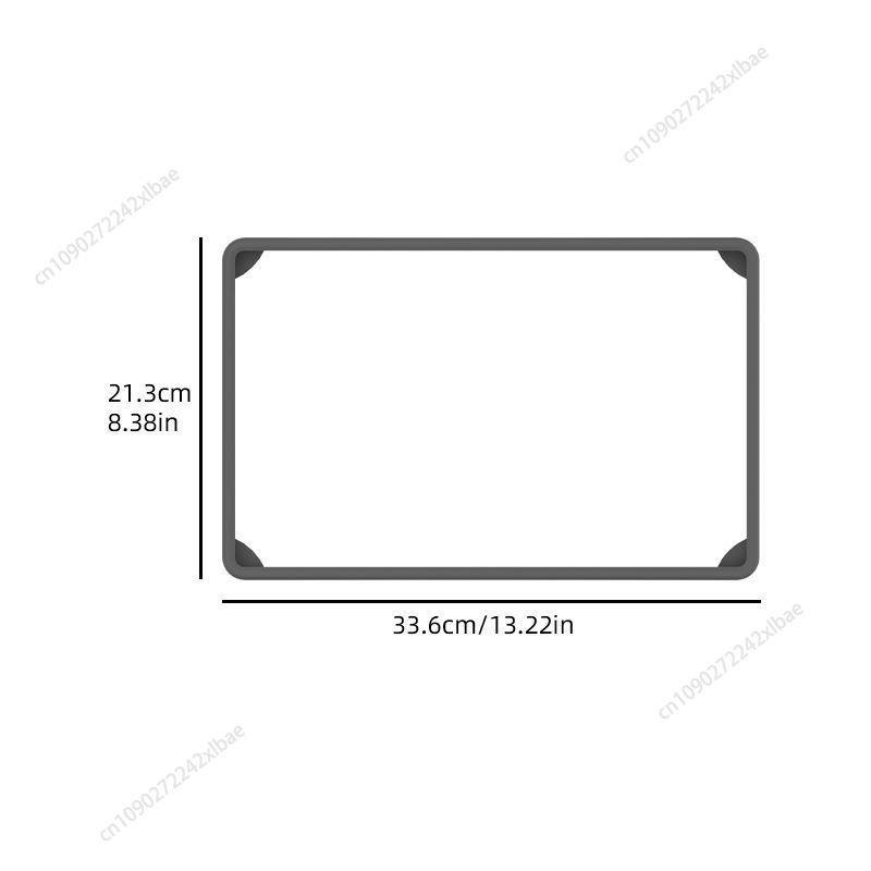 Elastic Silicone Screen Protector Trim Frame, Center Navigation Screen Cover Custom Fit for BAIC BJ30 2026 Interior Accessories