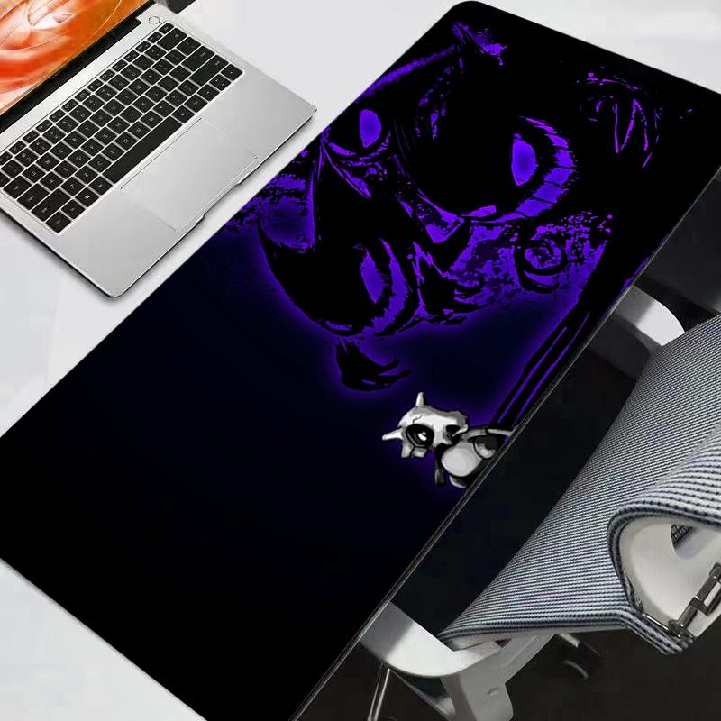Gengar Mouse pad Pokemon Pikachu Computer Speed type carpet mat for esports players Laptop Keyboard Mousepad Office Desk Mat