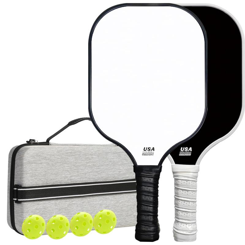 Cross-Border Hot Fiberglass Pickleball Paddle: Stylish Outdoor Leisure Sports Set with Honeycomb