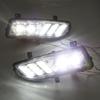 2PCS LED Daytime Running Light DRL Lamp For Nissan Qashqai 19-21 Sentra 2020-21