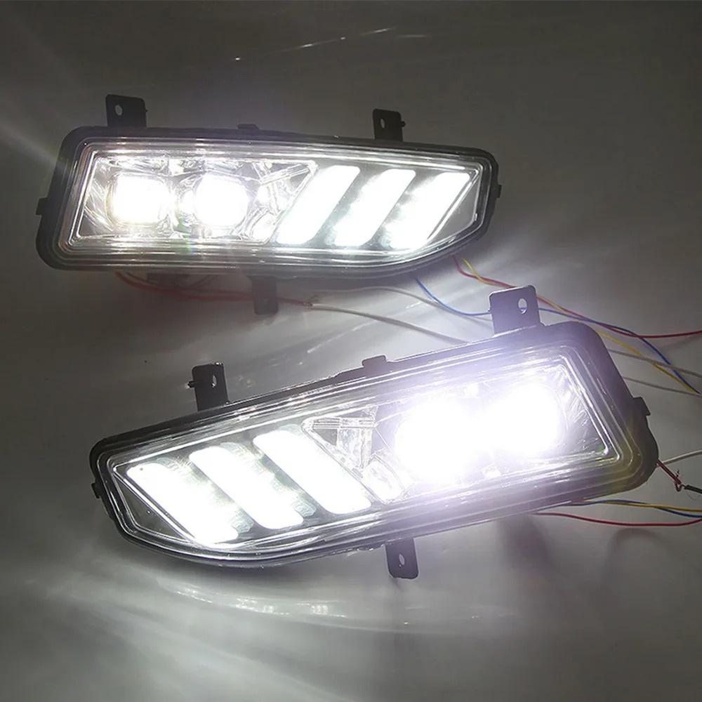 2PCS LED Daytime Running Light DRL Lamp For Nissan Qashqai 19-21 Sentra 2020-21