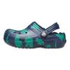 Lightweight and Wear-resistant Children's Cotton Sandals In Blue-green Children's Model