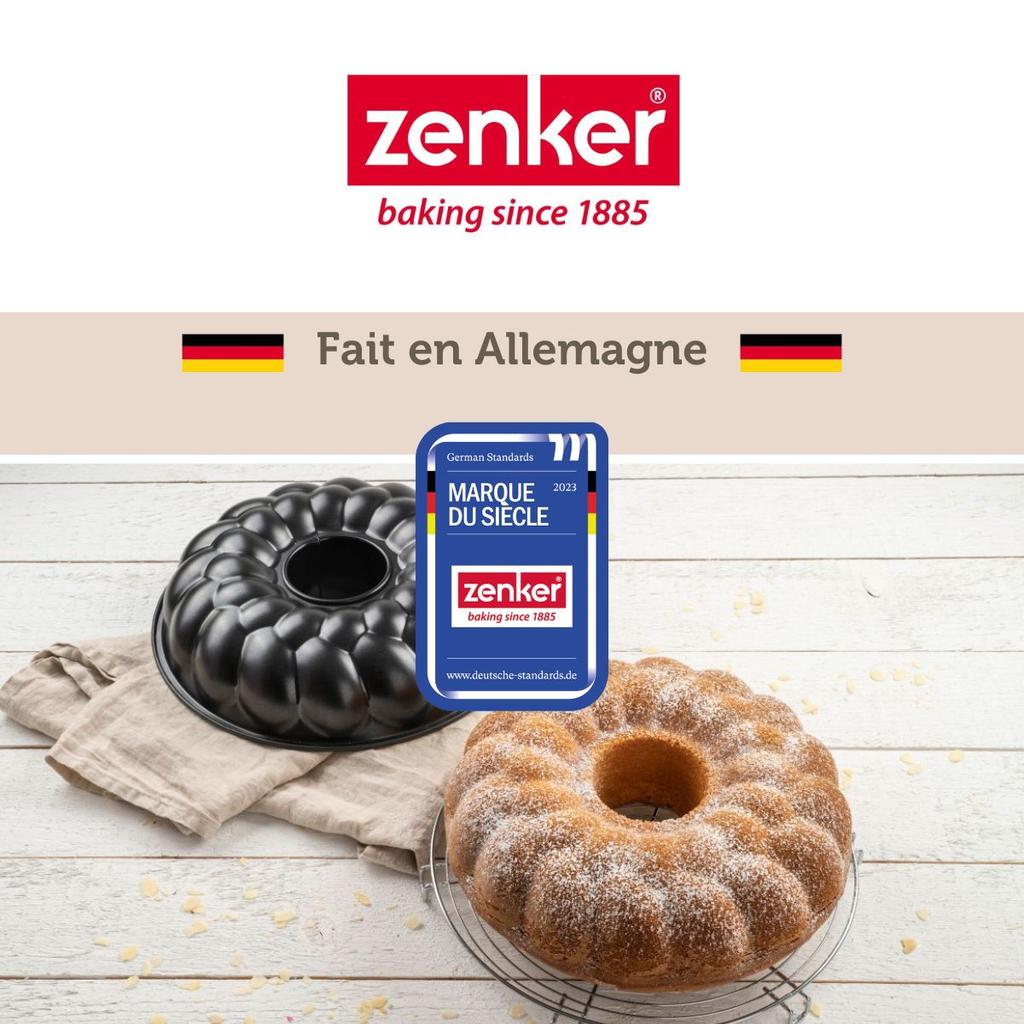 Bread Mold with Chimney 32 Cm Zenker Black Metallic Ref. 6529