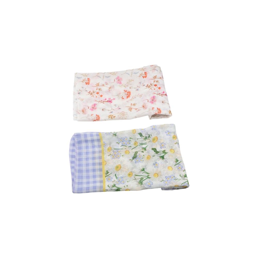 Hair Decorate Sunscreen Neck Tie Flower Silk Scarf Female Printed Scarf Hair Band Square Scarf
