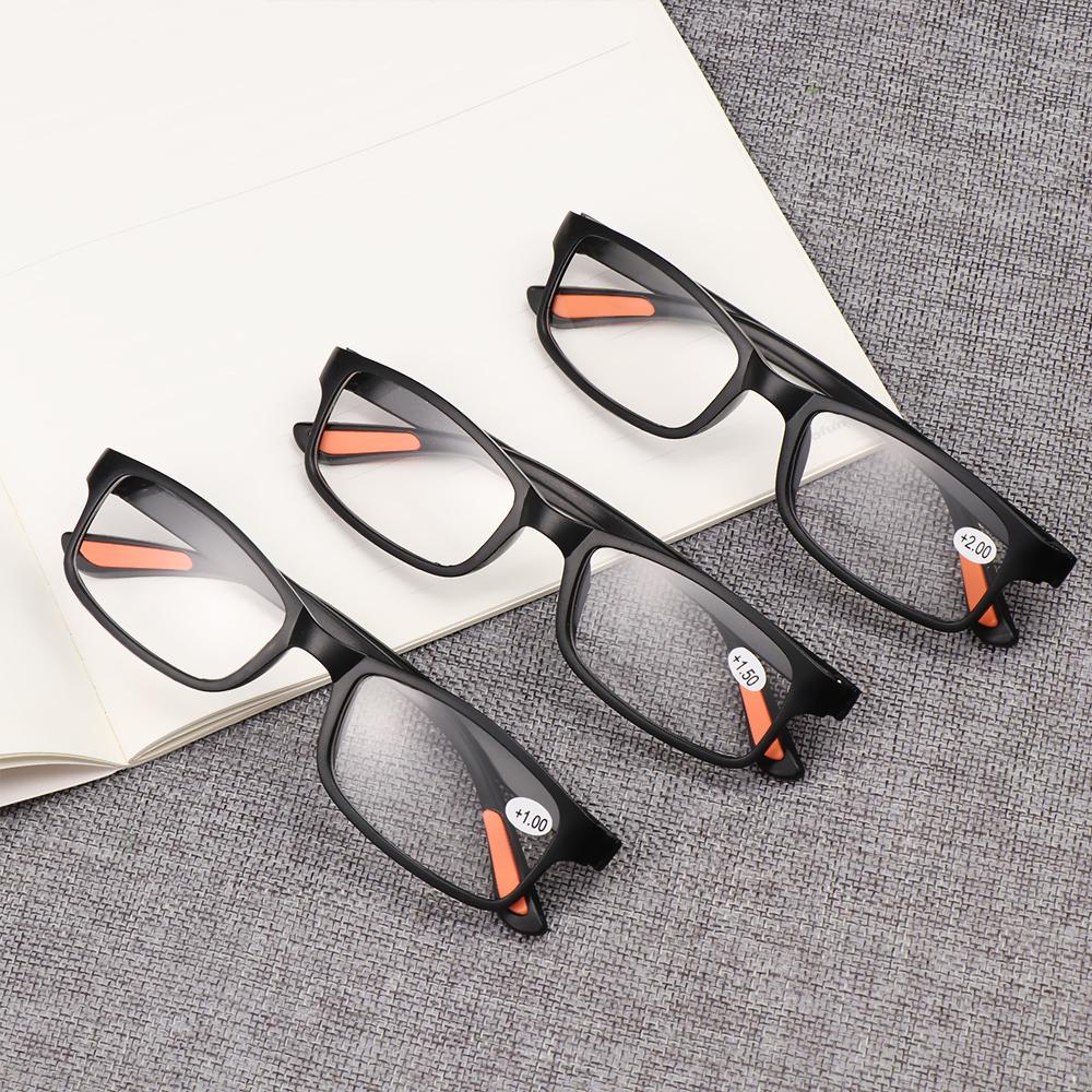 Magnifying Eye wear Flexible +1.00~+4.0 Diopter Vision Care Eyeglasses Reading Glasses