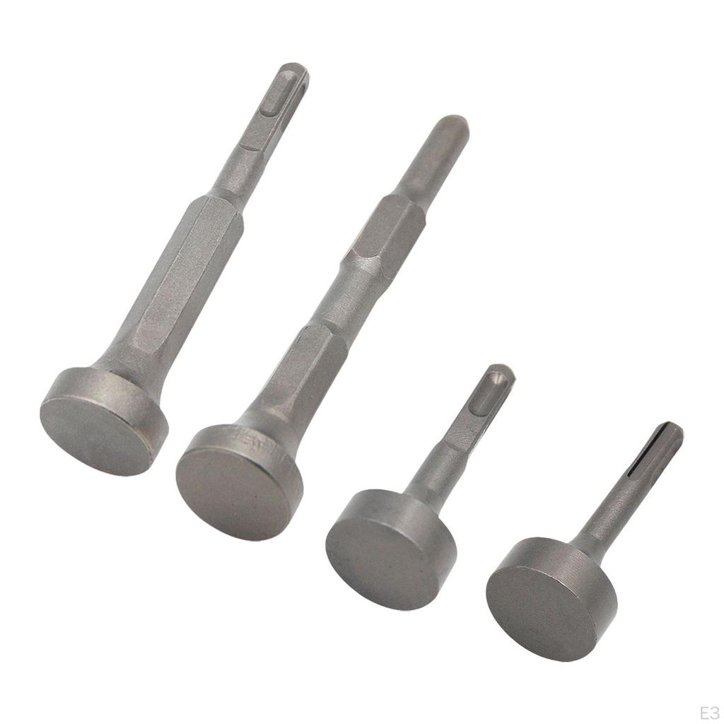 Ground Rod Bit Electric Hammer High Performance for DIY Enthusiasts Stability Metal Sturdy Heavy