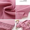 Hand-embroidered Scarf Women Increase All-match Keep Warm Long Shawl Outer Cape Soft Fabric Spring Autumn